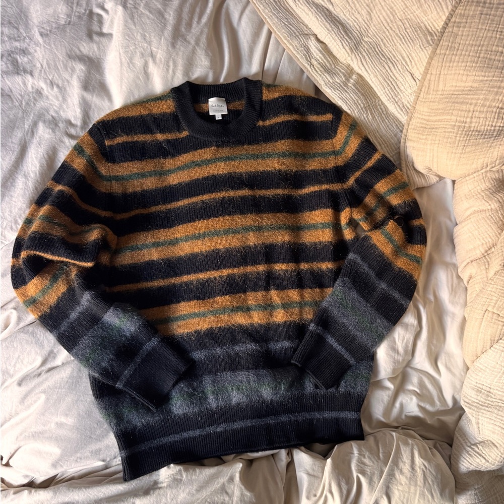 Paul Smith Multicolor Striped Crewneck Sweater